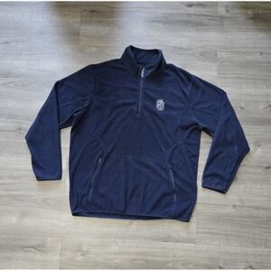 San Diego Padres Antigua Blue  Quarter Zip Fleece SIze XL Pullover Jacket